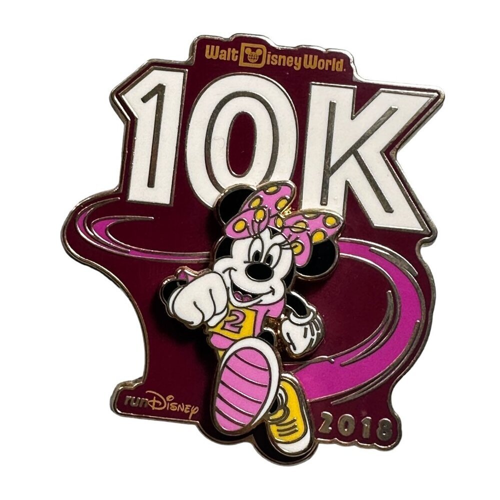 Disney Minnie Mouse Trading Pin 10K 2018 Lapel Pin Brooch Badge Accessories Gift